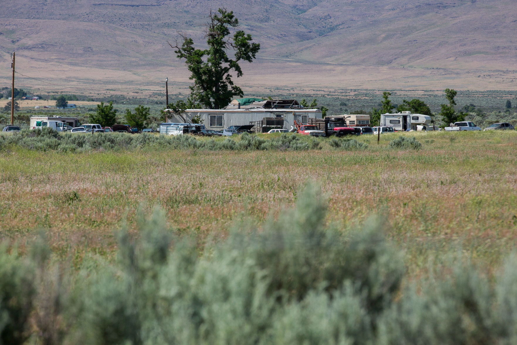 Site of the 2019 mass murder near White Swan